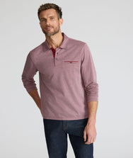 Textured Cotton Polo Zoom