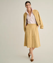 Faux Suede Amelia Skirt