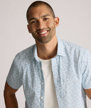 Stretch Cotton Short-Sleeve Ashford Shirt