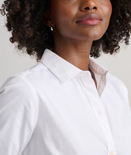 Wrinkle-Free Stretch Cotton Bella Shirt Zoom