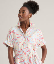 Linen Blend Betty Dress Zoom