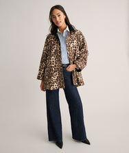 Leopard Canvas Blake Jacket