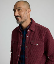 Quilted Shirt Jacket Zoom