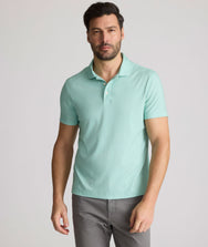 Wrinkle-Free Printed Damaschino Polo - FINAL SALE