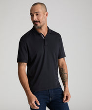 Wrinkle-Free Damaschino Polo Zoom