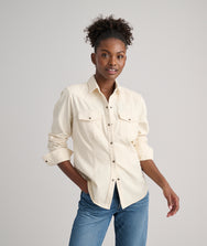 Denim Ecru Dolly Shirt