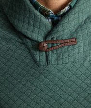 Shawl Collar Sweatshirt Zoom