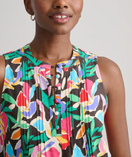 Linen Blend Frida Shirt Zoom