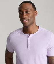 EcoSoft™ Short-Sleeve Henley Zoom