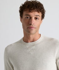 Cotton Crewneck Sweater - FINAL SALE Zoom