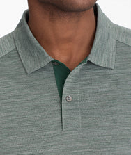 Heathered Performance Polo - FINAL SALE Zoom