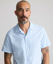 Performance Short-Sleeve Camp Collar Shirt Zoom