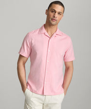 Cotton-Blend Short-Sleeve Hughes Shirt - FINAL SALE