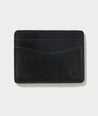 UNTUCKit leather card case in black.