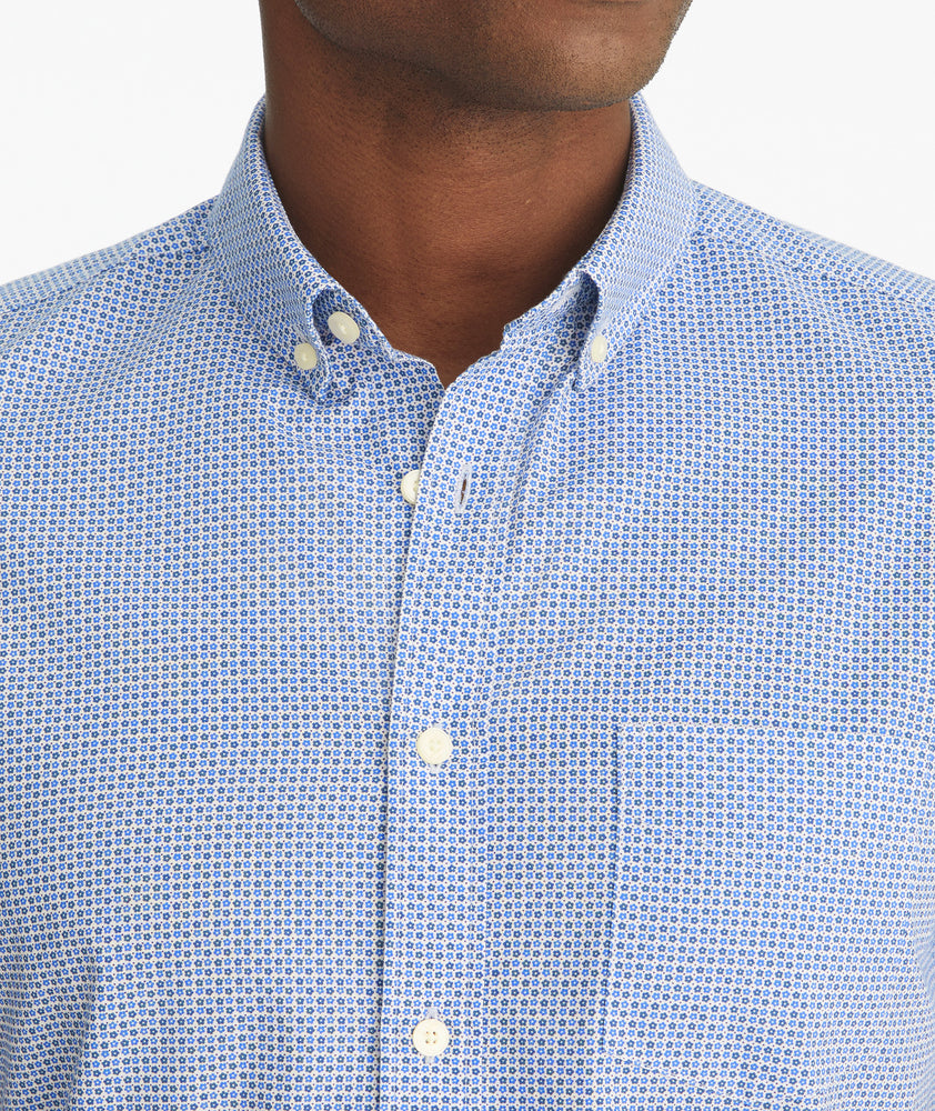 Cotton Short-Sleeve Mayfield Shirt