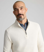 Cotton Quarter-Zip Sweater Zoom
