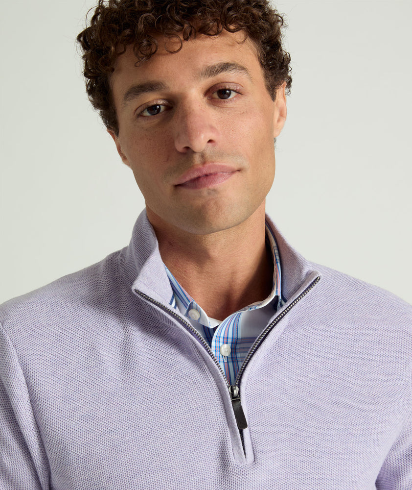 Cotton Quarter-Zip Sweater - FINAL SALE