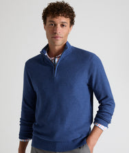 Cotton Quarter-Zip Sweater - FINAL SALE