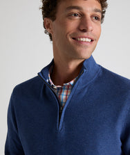 Cotton Quarter-Zip Sweater - FINAL SALE Zoom