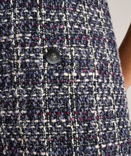Tweed Ravenna Shift Dress Zoom