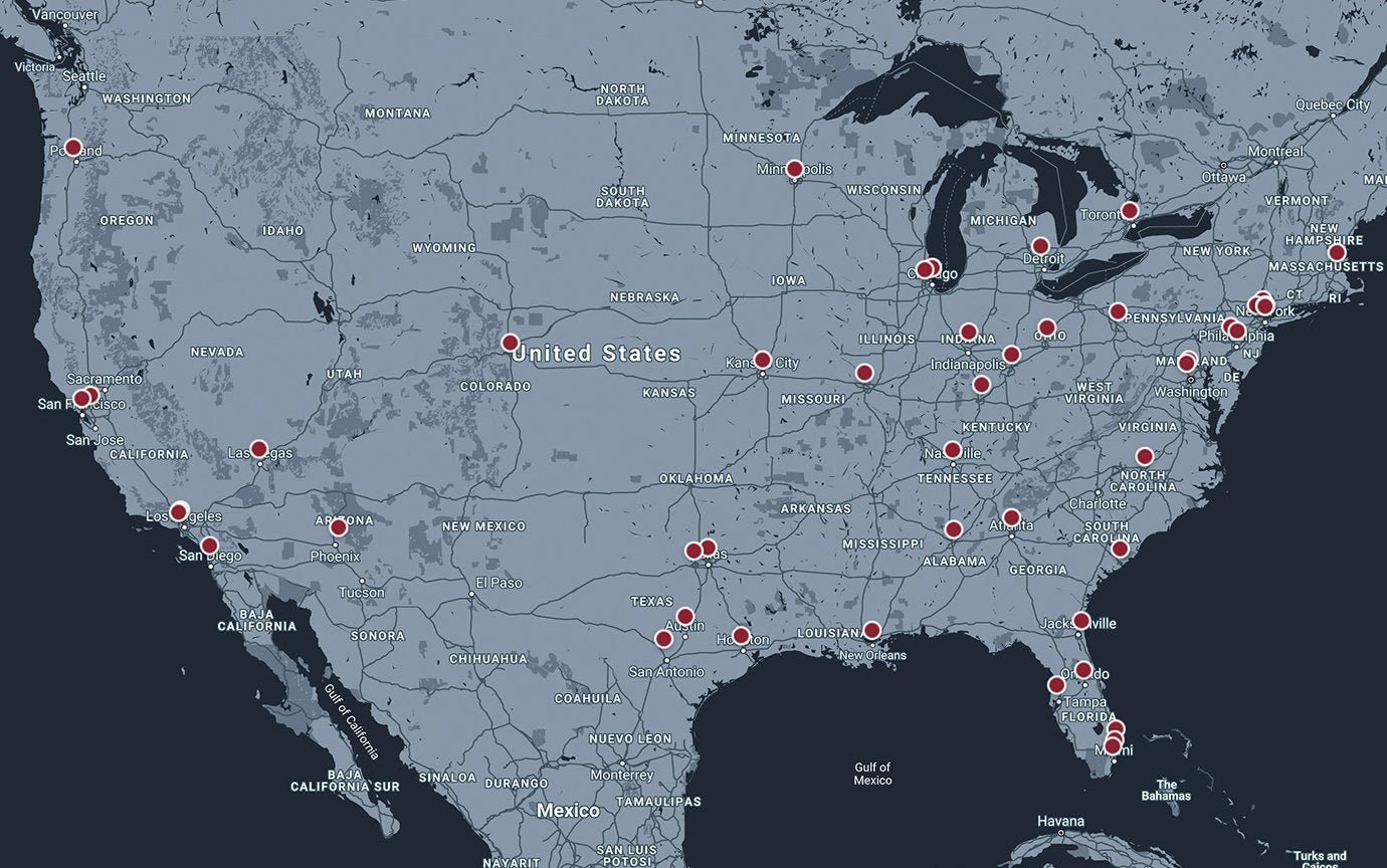 Store Location Map