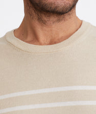 Striped Crewneck Sweater - FINAL SALE Zoom