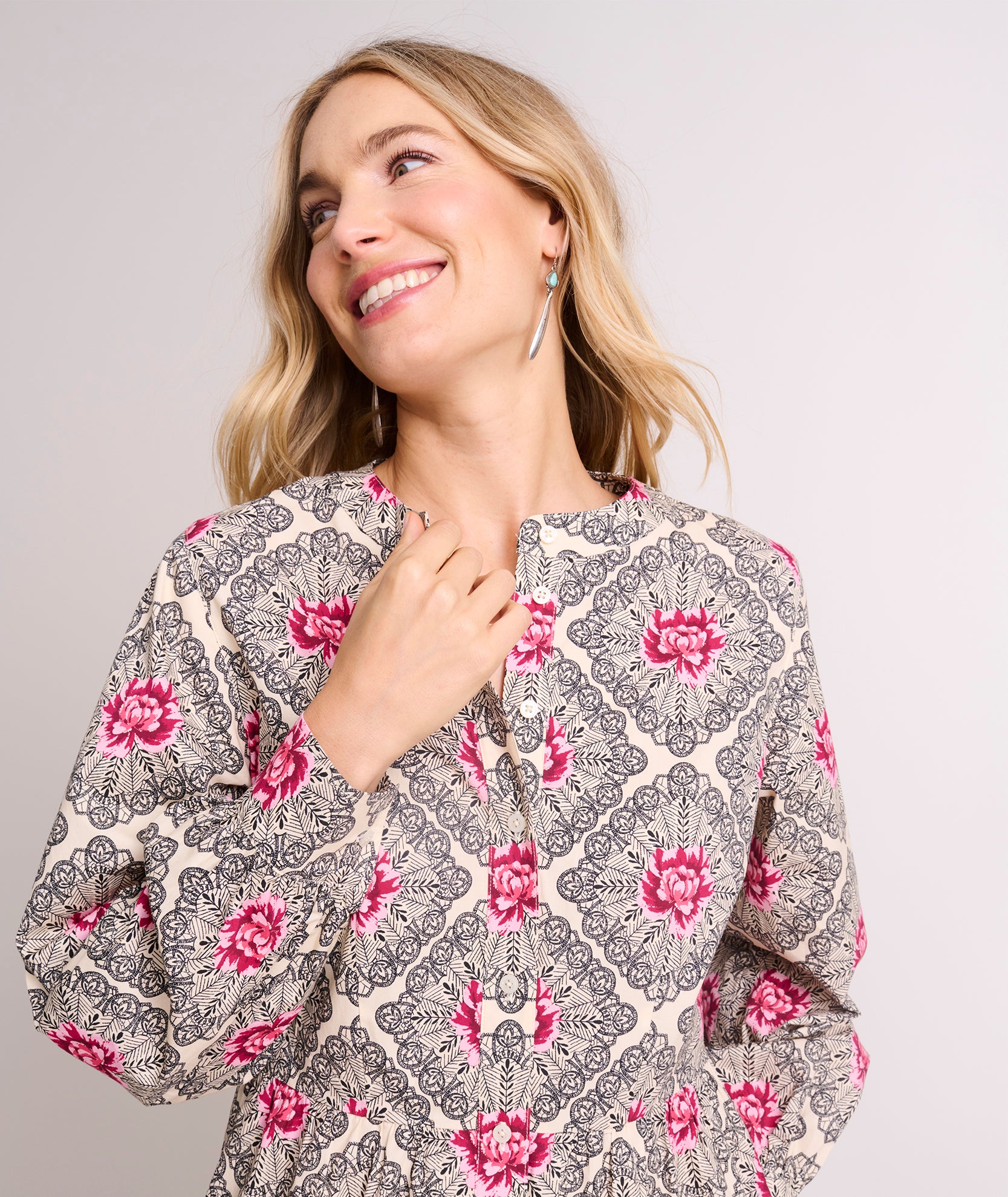 Ukita【todayful】Uneck Piping Dress セール】Uneck Piping Dress（ワンピース）｜TODAYFUL（トゥデイ