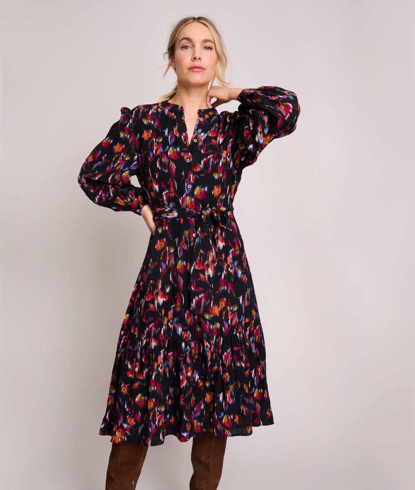 Printed Maya Dress Multicolor Print | UNTUCKit Printed Maya Dress Multicolor Print | UNTUCKit