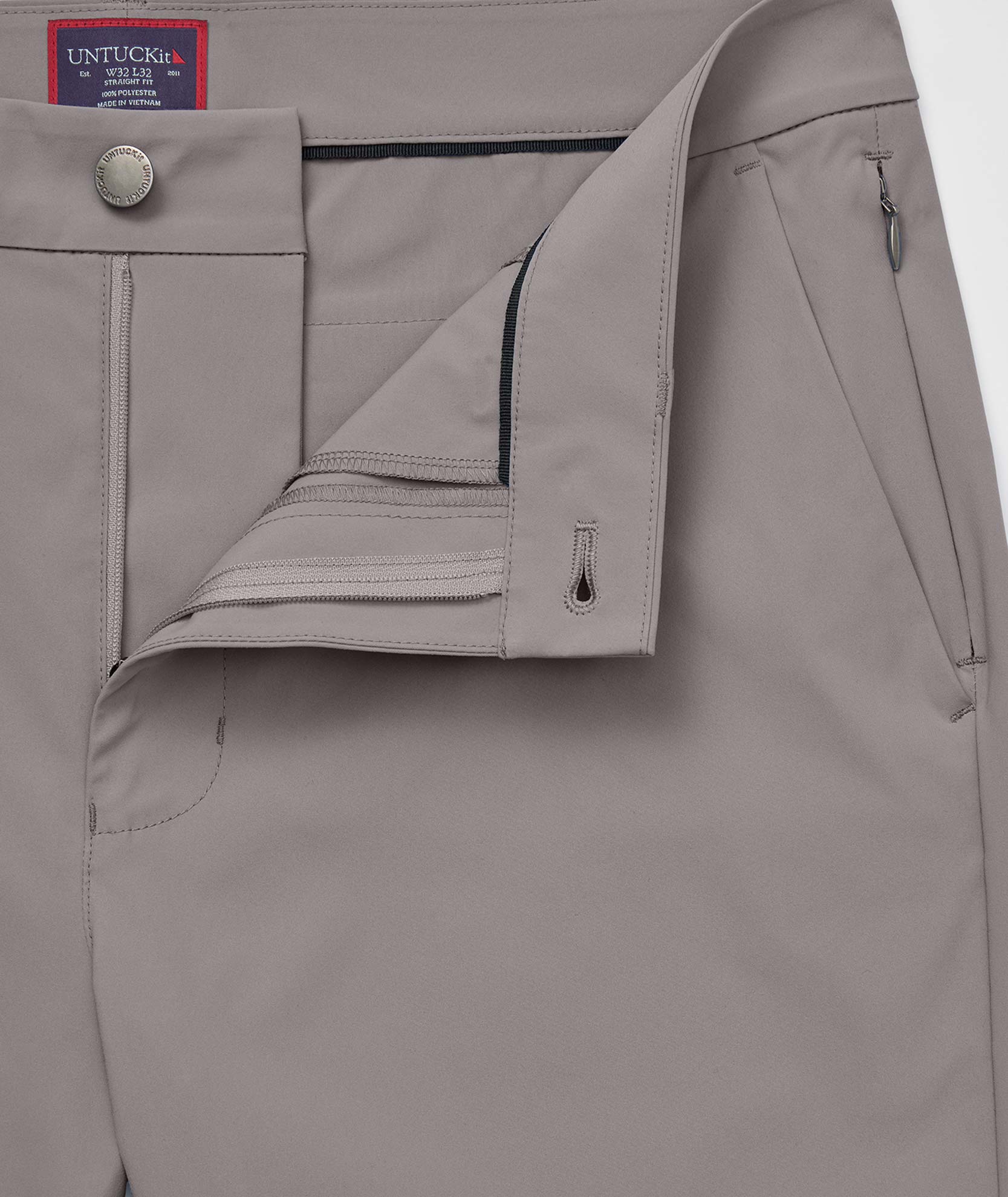 Traveler Tech Pants Charcoal | UNTUCKit