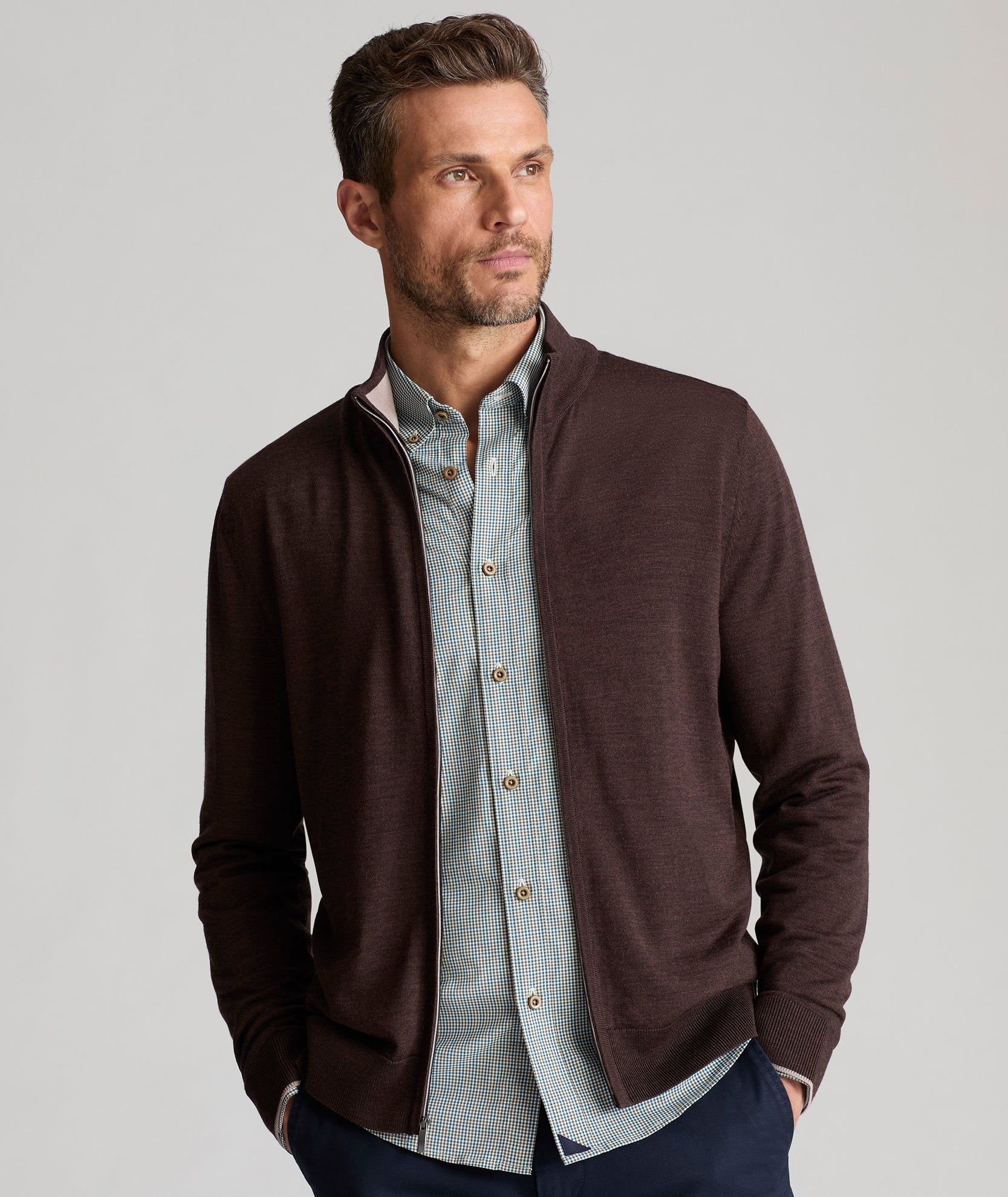 Wool button up sweater new arrivals