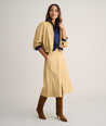 Model is wearing UNTUCKit Amalia womens skirt. 