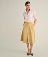 Model is wearing UNTUCKit Amalia womens skirt. 