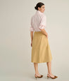 Model is wearing UNTUCKit Amalia womens skirt. 