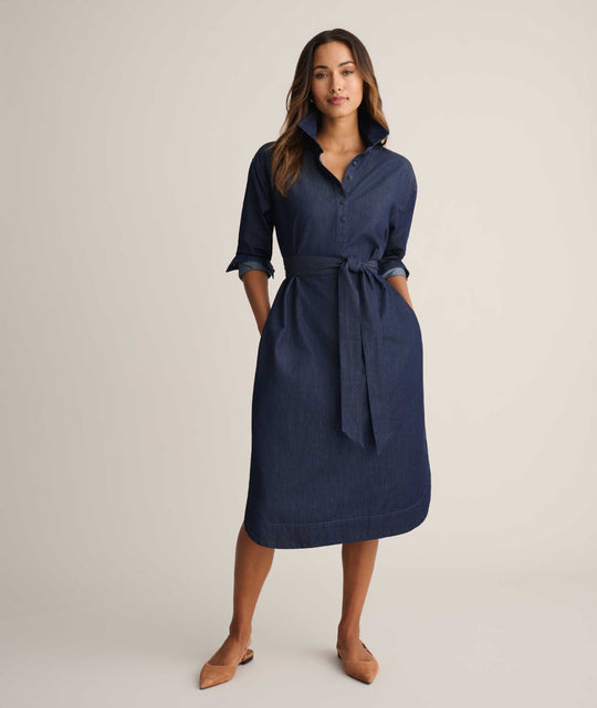 Denim Popover Amanda Shirtdress