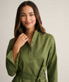 Stretch Cotton Popover Amanda Shirtdress
