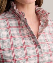 Ruffle Collar Antonia Shirt Zoom