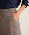 Cotton Blend Midi Anya Skirt
