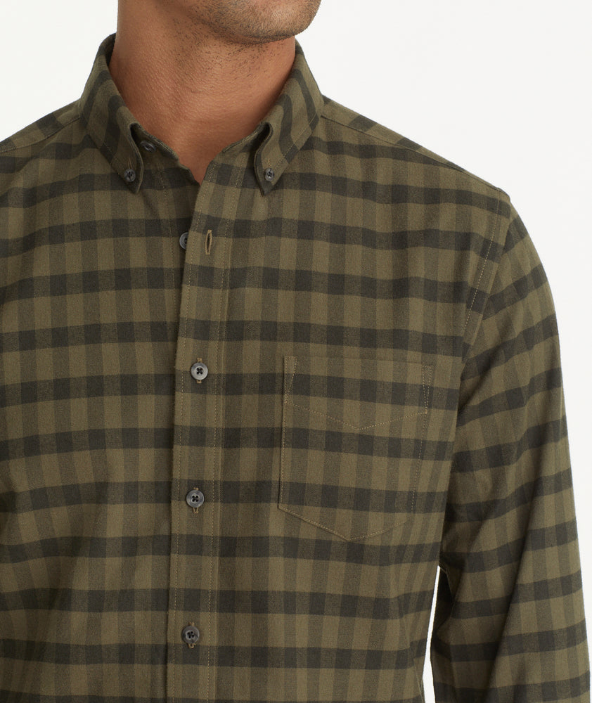 Wrinkle-Free Performance Flannel Archie Shirt