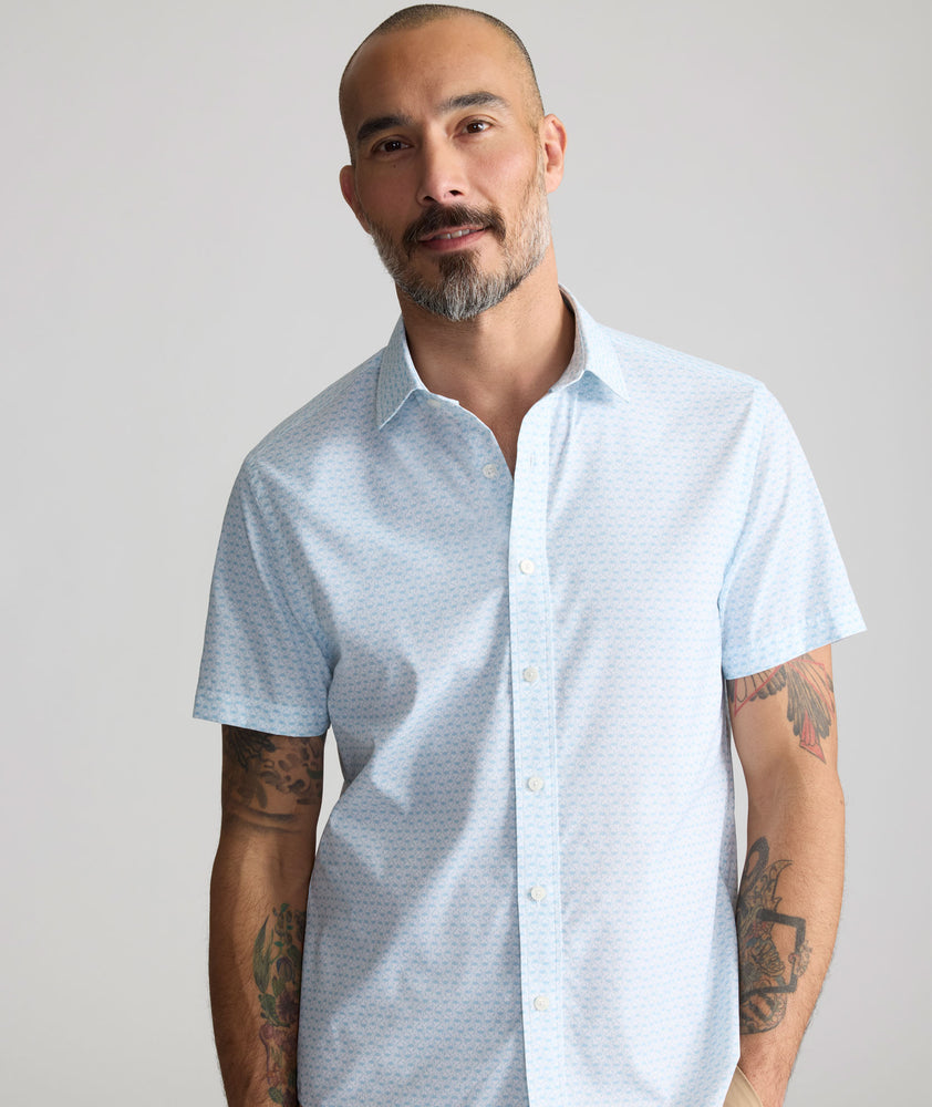 crab dress shirt Blue Crabs Men's Festival Shirt