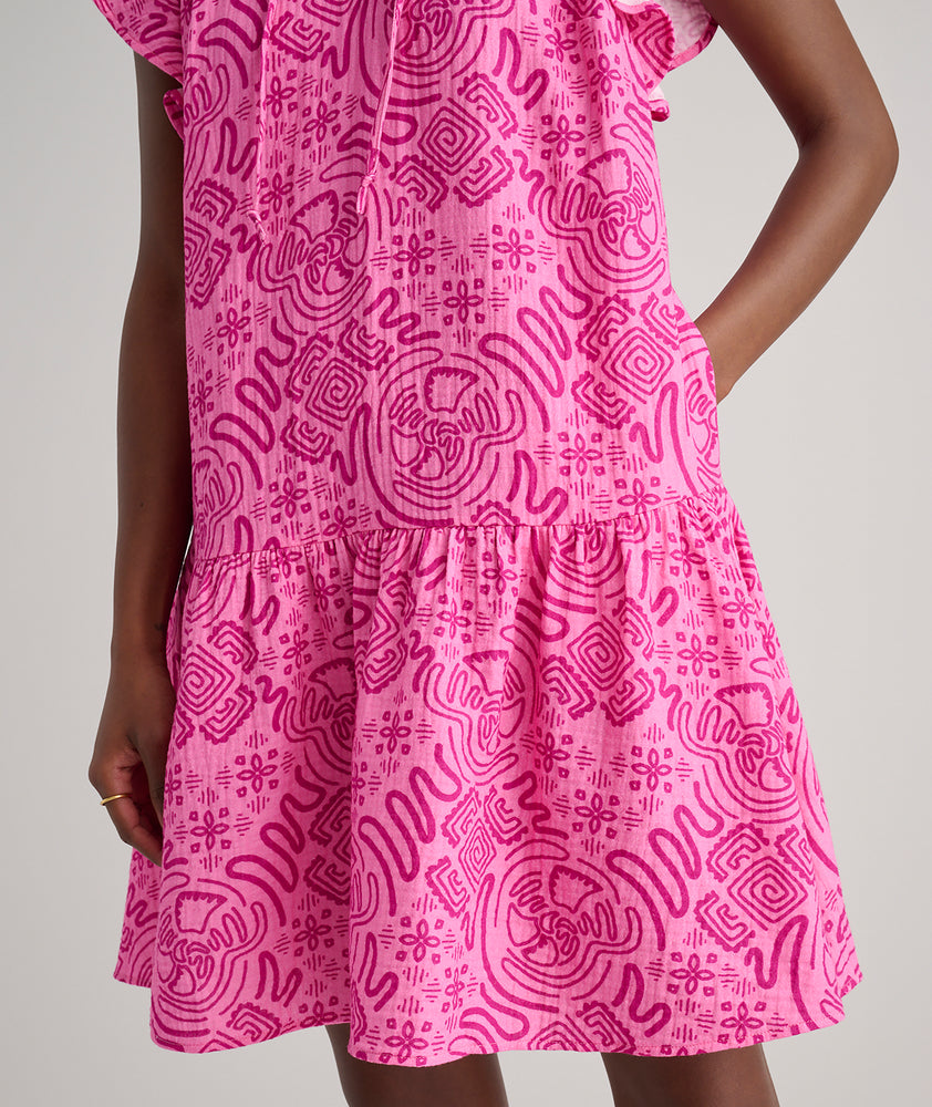 arya pleat dress Sew Different Arya Pleat Dress The Fold Line