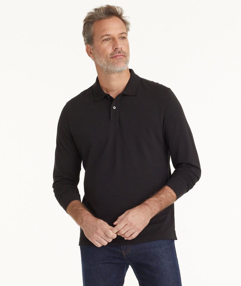 Classic Long Sleeve Pique Polo - Ready to Wear