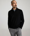 Model is wearing UNTUCKit Belguardo in Black.