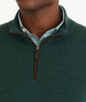 Merino Wool Quarter-Zip Sweater - FINAL SALE