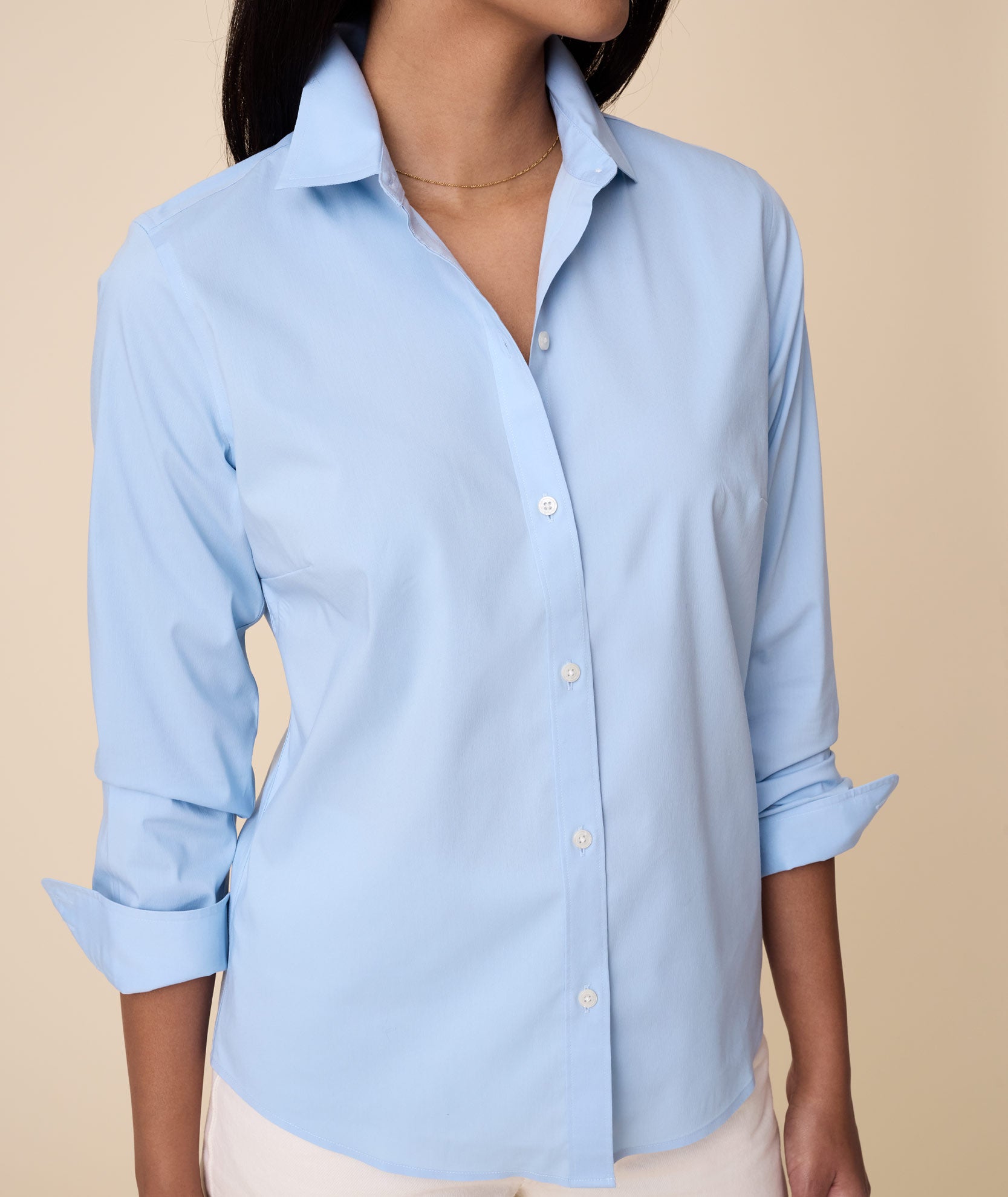 Blue shop cotton shirt