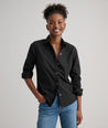 Model wearing an UNTUCKit Bella Shirt.
