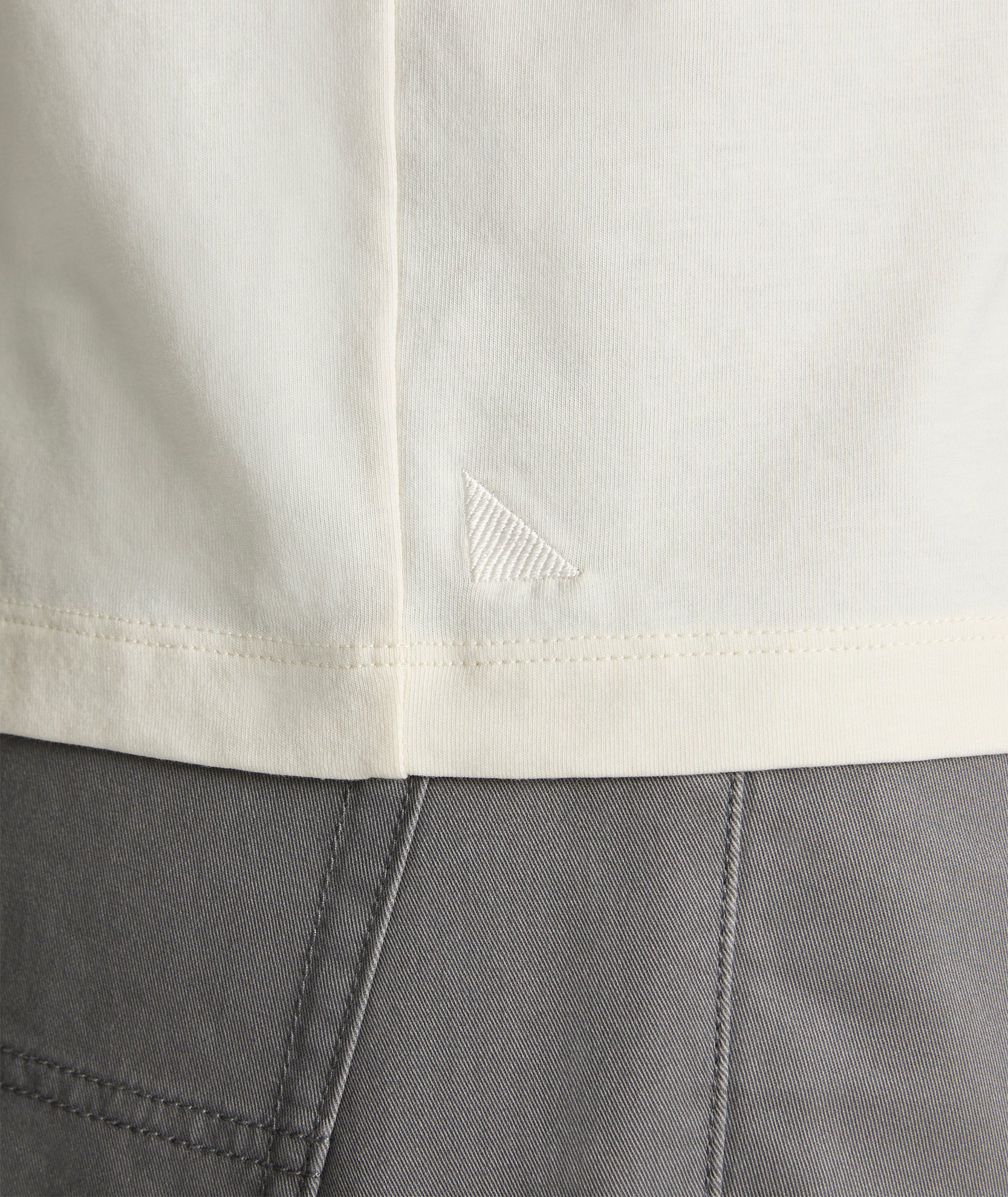 EcoSoft™ Pocket Tee Ecru | UNTUCKit