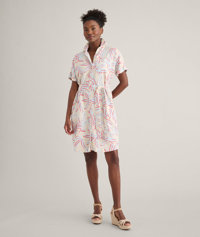 UNTUCKit | Linen Blend Betty Dress - Floral Print UNTUCKit | Linen Blend Betty Dress - Floral Print