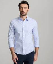 Wrinkle-Free Bordeaux Shirt Zoom
