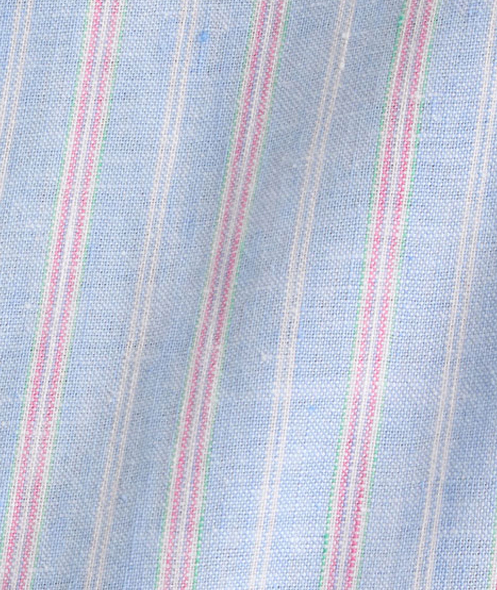 Wrinkle-Resistant Linen Boyd Shirt Light Blue Stripe | UNTUCKit