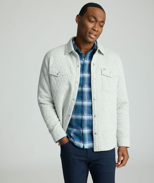 Quilted Shirt Jacket